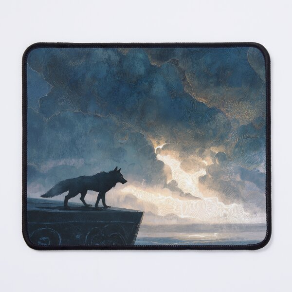Item preview, Fenrir Wolf At The World Edge designed and sold by Rtymer.