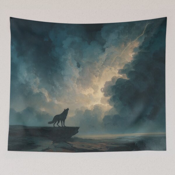 Item preview, Fenrir Wolf At The World Edge designed and sold by Rtymer.