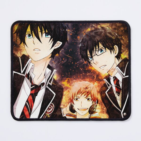 Item preview, Rin Renzo Shima Blue Exorcist Friends Group Cosmic Orange Glow designed and sold by mildaclairmo.