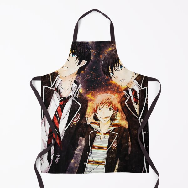 Item preview, Rin Renzo Shima Blue Exorcist Friends Group Cosmic Orange Glow designed and sold by mildaclairmo.