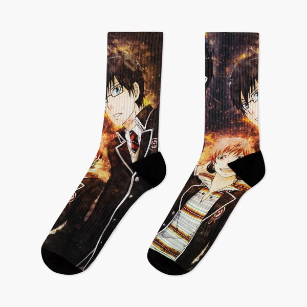 Item preview, Rin Renzo Shima Blue Exorcist Friends Group Cosmic Orange Glow designed and sold by mildaclairmo.