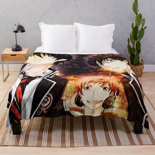 Item preview, Rin Renzo Shima Blue Exorcist Friends Group Cosmic Orange Glow designed and sold by mildaclairmo.