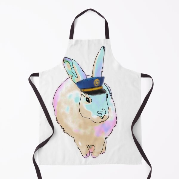 Item preview, Beth the Bunny in police Hat – animalzinhats designed and sold by Ashley’sAnimalz.