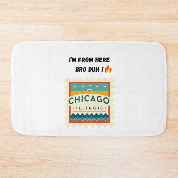 Item preview, Chicago Illinois Proud Native Resident Quote Design designed and sold by FunSticky14.