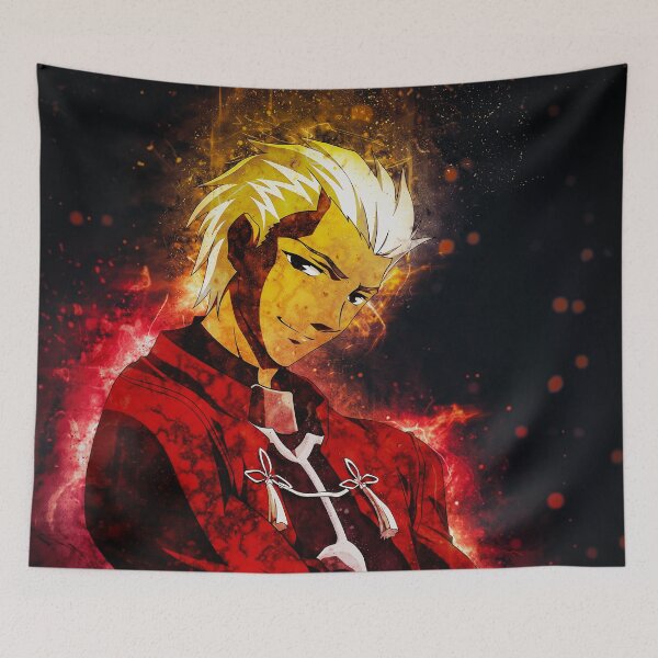 Item preview, Archer Fate Stay Night Crimson Aura Stoic Hero designed and sold by mildaclairmo.