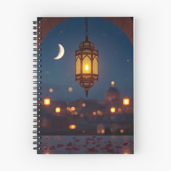 Item preview, Ramadan Lantern Fanous Night Wall Art Print — Islamic Crescent  Moon Poster, Arabian Arch Decor, Muslim Home Art Ramadan Gift designed and sold by GoldenVerseArt.