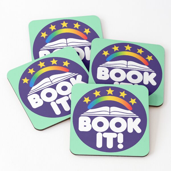 Item preview, Book It Reading Program Inspired Retro Design | 90s School Nostalgia designed and sold by SimplyJasper.