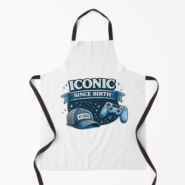 Item preview, Iconic Since Birth Dad Gamer Design – Funny Father’s Day Gaming Dad Gift designed and sold by Aura.Creative.