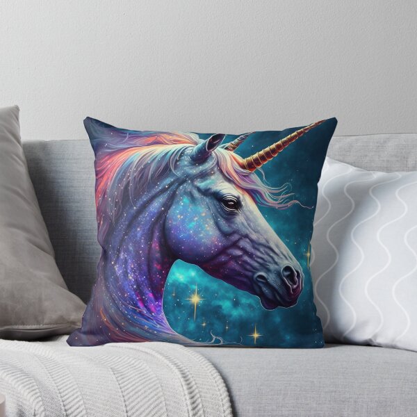 Item preview, Cosmic Unicorn Multicorn - Fantastic Art that Unites Mythical Creature with Stellar Universe designed and sold by Hipatye26.