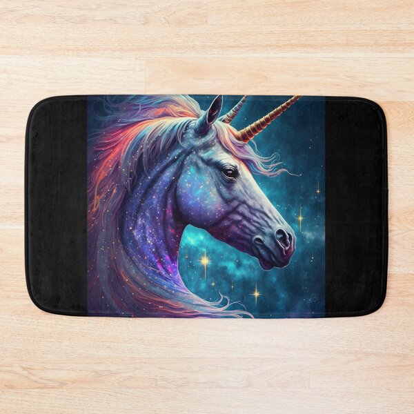 Item preview, Cosmic Unicorn Multicorn - Fantastic Art that Unites Mythical Creature with Stellar Universe designed and sold by Hipatye26.