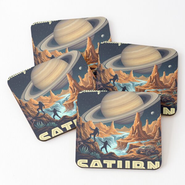 Item preview, Saturn from Titan's Majestic Valleys designed and sold by emmanuelsilve.