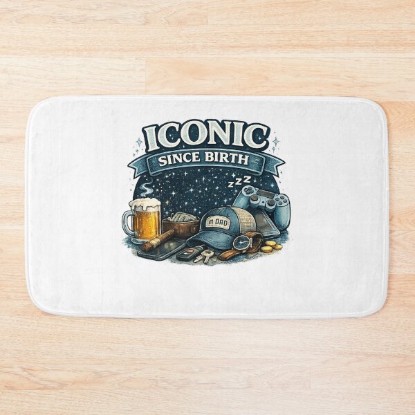 Item preview, Iconic Since Birth Dad Life Design – Funny Father’s Day Gift for Cool Dad designed and sold by Aura.Creative.