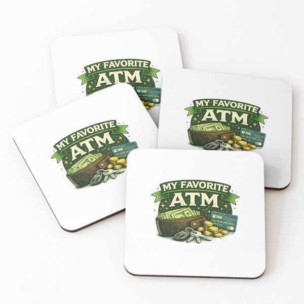 Item preview, My Favorite ATM Funny Dad Design – Father’s Day Gift for Dad designed and sold by Aura.Creative.