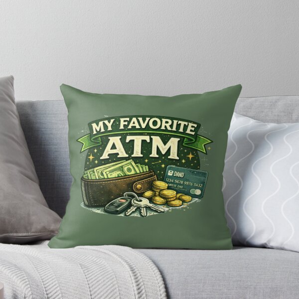 Item preview, My Favorite ATM Funny Dad Design – Father’s Day Gift for Dad designed and sold by Aura.Creative.