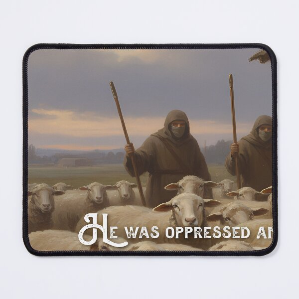 Item preview, Shepherd with Sheep and Bible Verse designed and sold by emmanuelsilve.