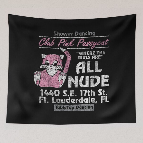 Item preview, Club Pink Pussycatt Ft. Lauderdalee Fl designed and sold by Sinouhi.