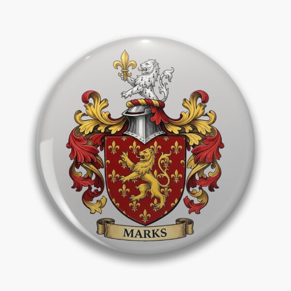 Item preview, The Marks Family Coat of Arms designed and sold by BagTown Clans.