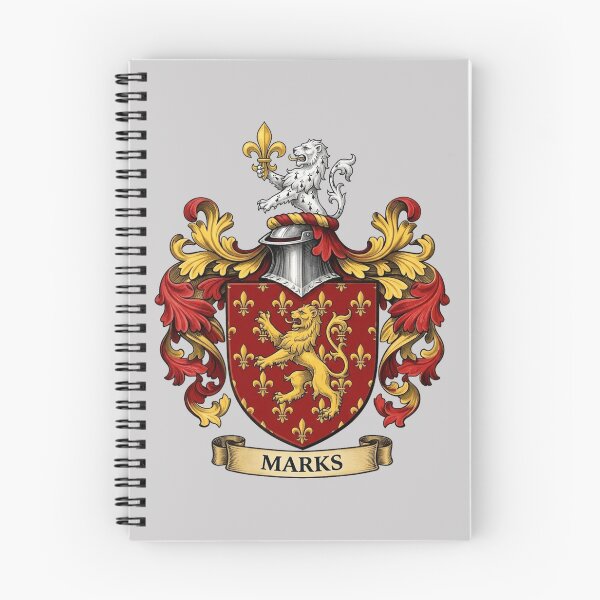 Item preview, The Marks Family Coat of Arms designed and sold by BagTown Clans.