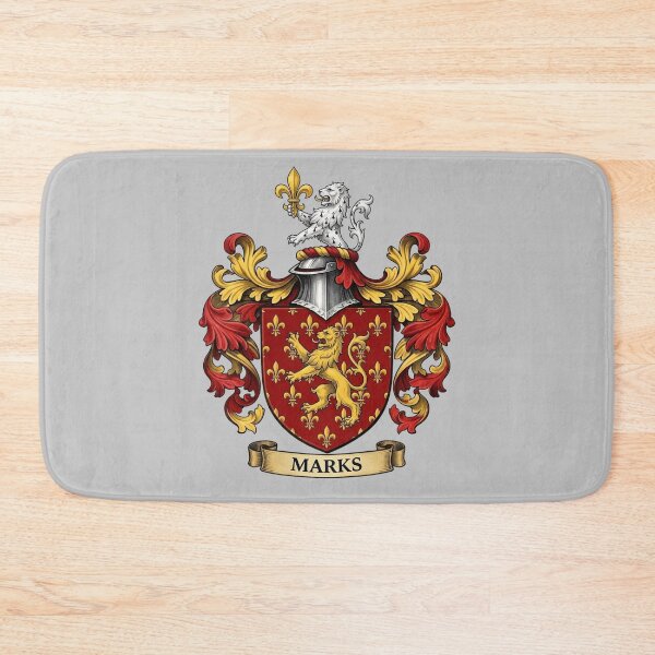 Item preview, The Marks Family Coat of Arms designed and sold by BagTown Clans.