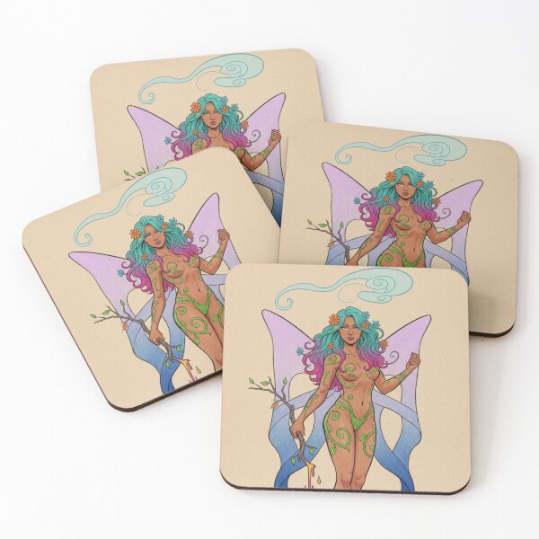 Item preview, Magical Forest Nymph | Fantastic Nature Spirit designed and sold by HeyHas.