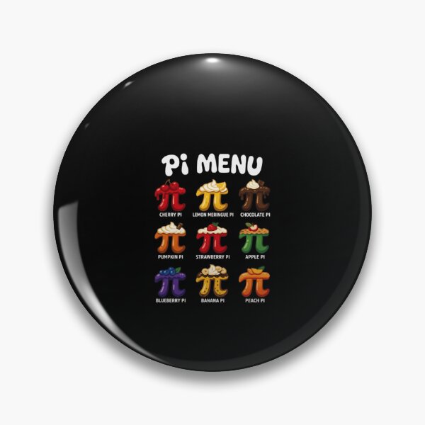 Item preview, Pi Menu Happy Pie Day 14Th March  designed and sold by DanielJames8.