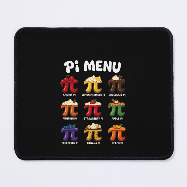 Item preview, Pi Menu Happy Pie Day 14Th March  designed and sold by DanielJames8.