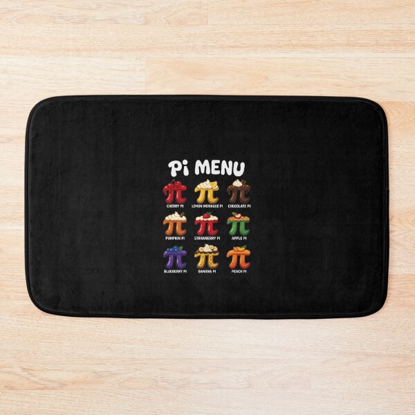 Item preview, Pi Menu Happy Pie Day 14Th March  designed and sold by DanielJames8.