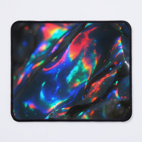 Item preview, Black Opal Rainbow Color Stone Gem Aesthetic Texture designed and sold by SurfaceCraft Studio.