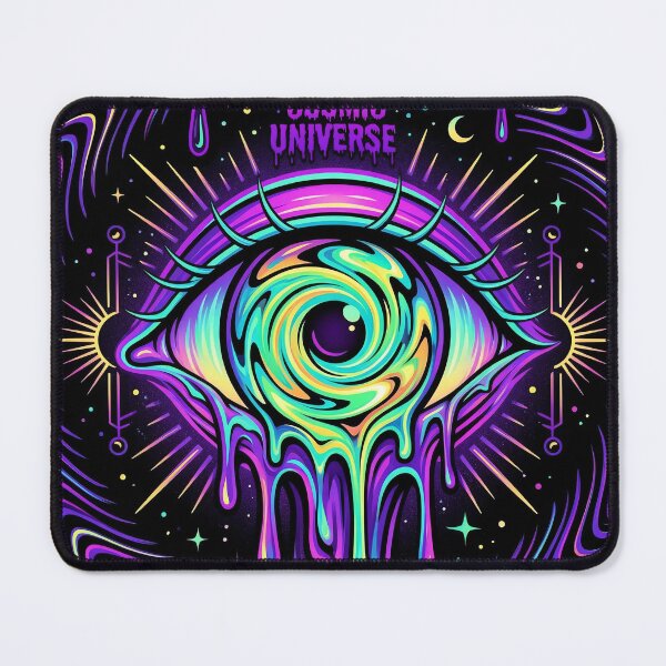 Item preview, Void Cosmic Universe Psychedelic Eye - Trippy Melting Art designed and sold by Pixel-Perfecto.