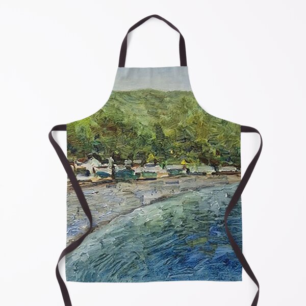 Item preview, Beautiful Spring at Hakdong Beach, Geoje Island – Korean Seaside Art designed and sold by oriondoor.