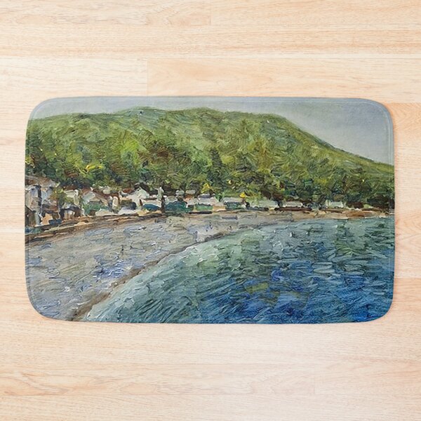 Item preview, Beautiful Spring at Hakdong Beach, Geoje Island – Korean Seaside Art designed and sold by oriondoor.