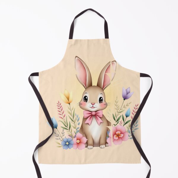 Item preview, Cute Bunny Easter Blessings - Colorful Spring Holiday Art designed and sold by PriyaMagic.