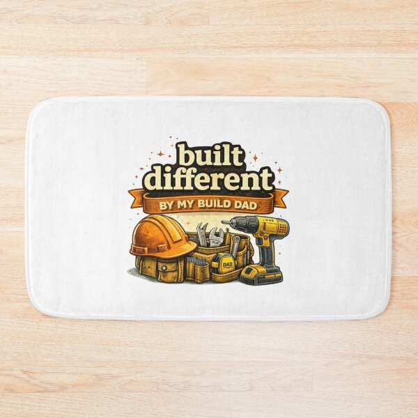 Item preview, Built Different by My Builder Dad – Funny Father’s Day Construction Dad Gift designed and sold by Aura.Creative.