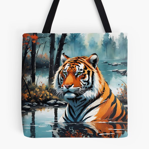 Item preview, Bathing Tiger designed and sold by BansheeTales.