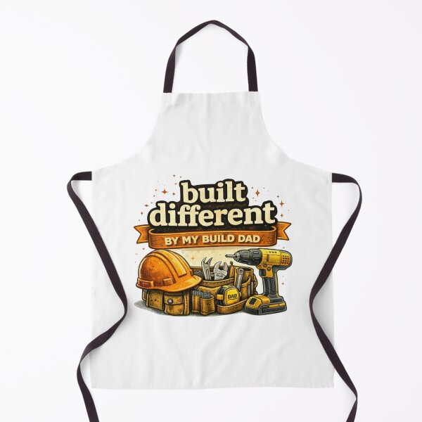 Item preview, Built Different by My Builder Dad – Funny Father’s Day Construction Dad Gift designed and sold by Aura.Creative.