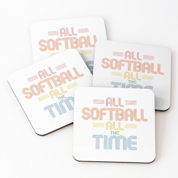 Item preview, All Softball All The Time Game Day Matching Group designed and sold by ZACK ART.