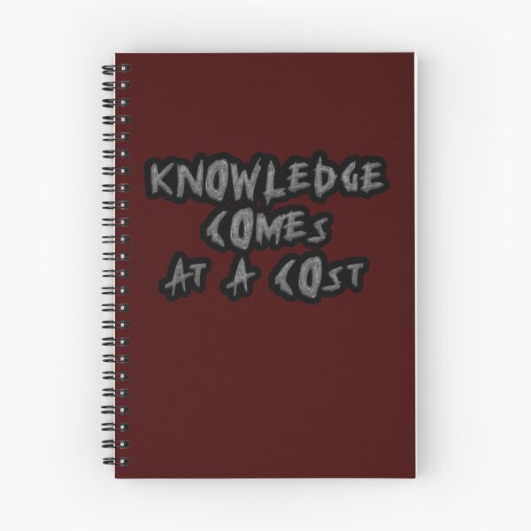 Item preview, From | Knowledge comes at a cost | Horror Design designed and sold by JSDC-Designs.
