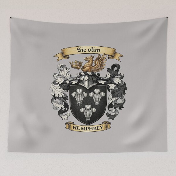Item preview, The Humphrey Family Coat of Arms designed and sold by BagTown Clans.