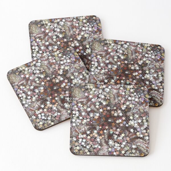 Item preview, Stars in Creamy Brown Taffy designed and sold by MoodyMuseArt.