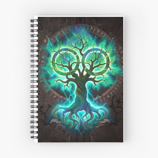 Item preview, Wildwarden Arboreal Sigil Emblem Glowing Fantasy Art designed and sold by Falconwolf.