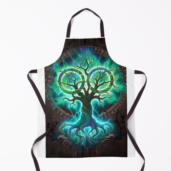 Item preview, Wildwarden Arboreal Sigil Emblem Glowing Fantasy Art designed and sold by Falconwolf.