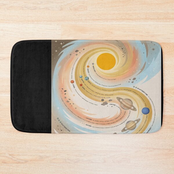 Item preview, The Solar System Diagram designed and sold by emmanuelsilve.