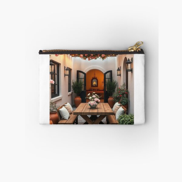 Item preview, Mediterranean Patio with Floral Pergola and Dining designed and sold by Vida e Arte.