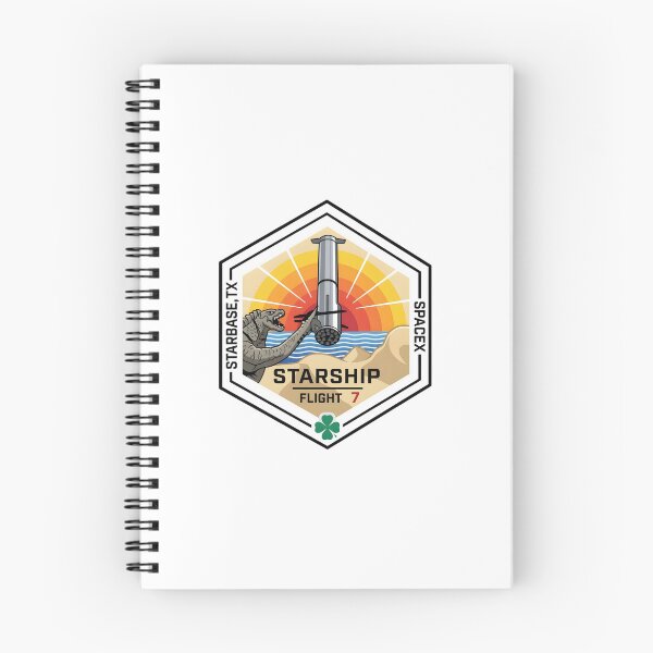 Item preview, SpaceX Starship Flight 7 Mission Patch: Mechazilla & Starbase designed and sold by CharlieDesings.