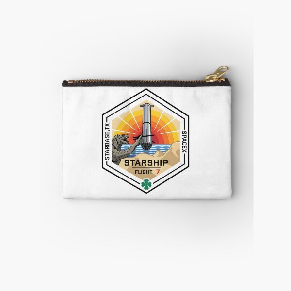 Item preview, SpaceX Starship Flight 7 Mission Patch: Mechazilla & Starbase designed and sold by CharlieDesings.