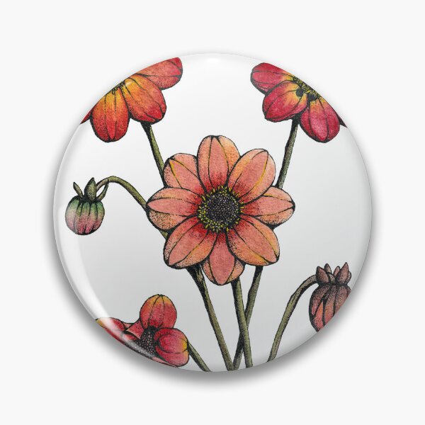 Item preview, Dahlia designed and sold by Javotte Art / Gab Dessine.