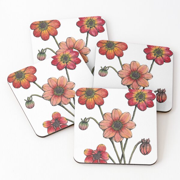 Item preview, Dahlia designed and sold by Javotte Art / Gab Dessine.