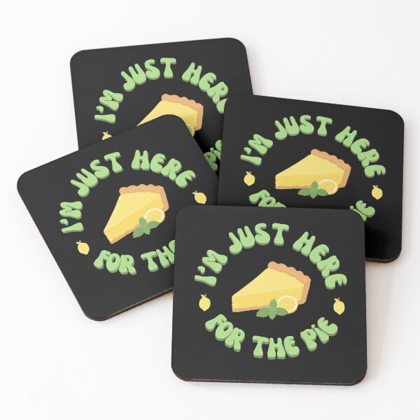 Item preview, I'm Just Here For The Pie, slice of lemon pie designed and sold by Shedronpanda.