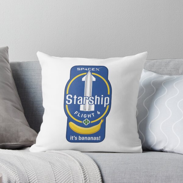 Item preview, Official SpaceX Starship Flight 6 "It's Bananas" Mission Patch Design designed and sold by CharlieDesings.