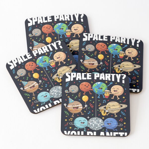 Item preview, Space Party Pun designed and sold by emmanuelsilve.